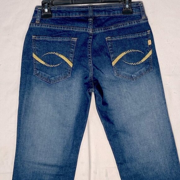 Vintage 90’s Delia*s  Flare Leg Mid Rise Jeans 3/4 - Picture 10 of 11